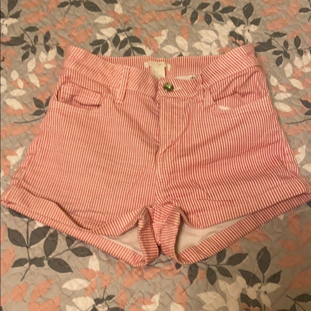 High waist shorts